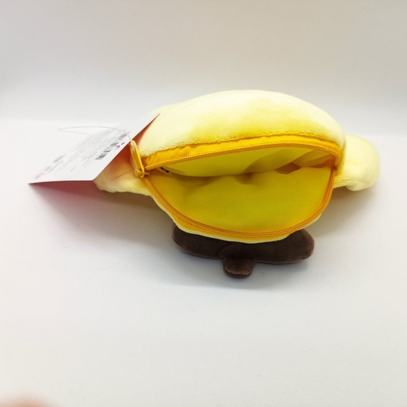 Pompompurin sanrio face plush pouch - Picture 2 of 10